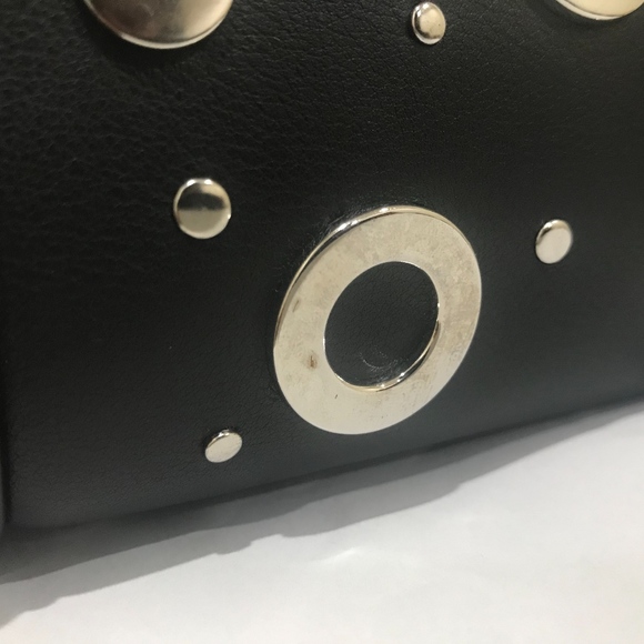 NWT ALEXANDER MCQUEEN Stud Mini Heroine 21 Satchel - Picture 6 of 8
